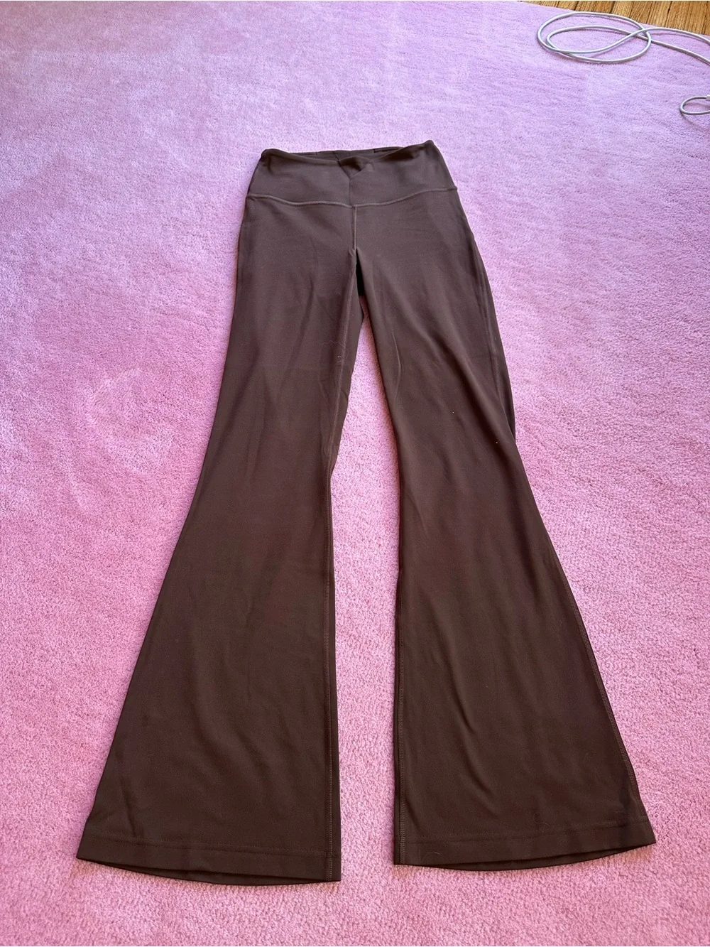 Lululemon Brown flare Legging - Size 6